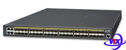 Switch chia mạng PLANET 48-port 100/1000Mbps GS-5220-44S4C