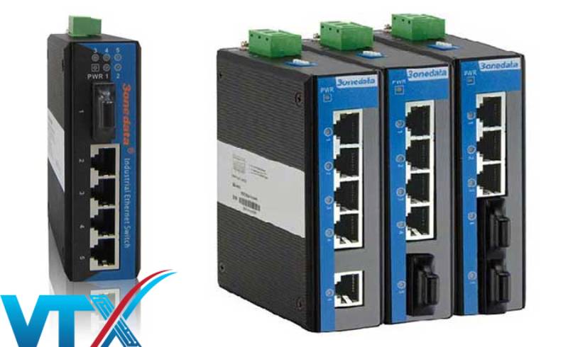 Switch chia mạng Công Nghiệp IES215-1F 4 Cổng Ethernet + 1 Cổng Quang