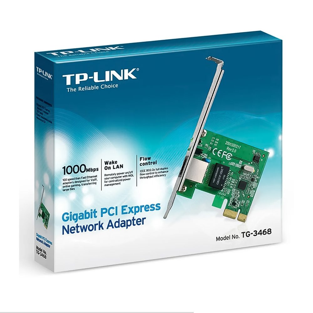 Card mạng rời Gigabit PCI Express TP-Link TG-3468