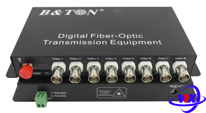 Bộ chuyển đổi Video sang Quang BTON BT-HD8VF -T/R 
