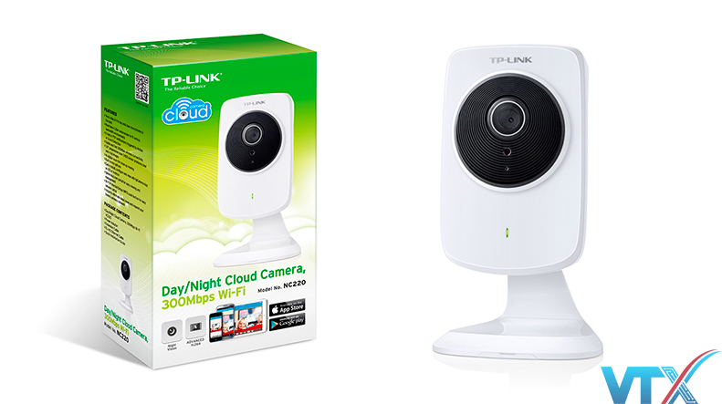 Camera Cloud Wi-Fi TP-Link NC220 300Mbps
