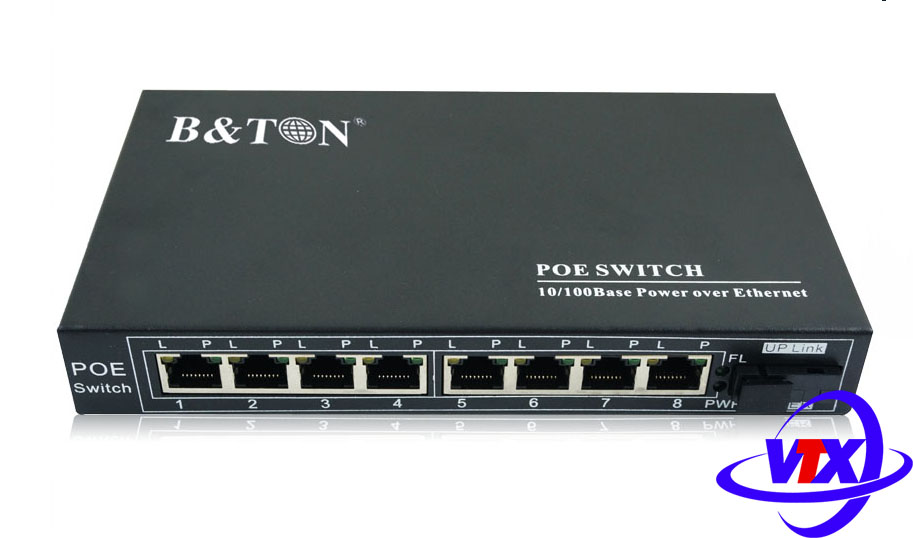 Switch PoE BTON BT-6108 FE-25A