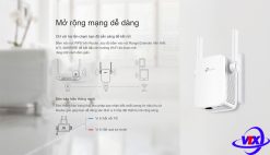 Bộ mở rộng sóng Wi-Fi TP-Link TL-WA855RE tốc độ 300Mbps