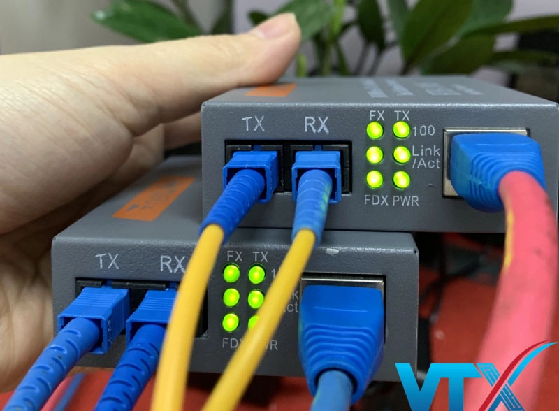 Converter quang 2 sợi Netlink HTB-1100S