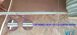 Cáp mạng kèm nguồn HDPRO Cat5e FTP lõi đồng