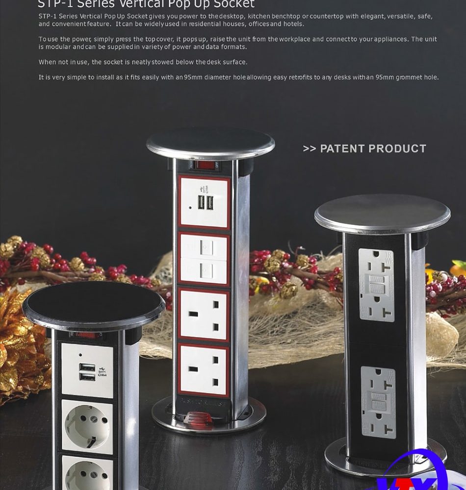 Ổ cắm âm sàn Sino Amigo STP-1S chính hãng, giá rẻ