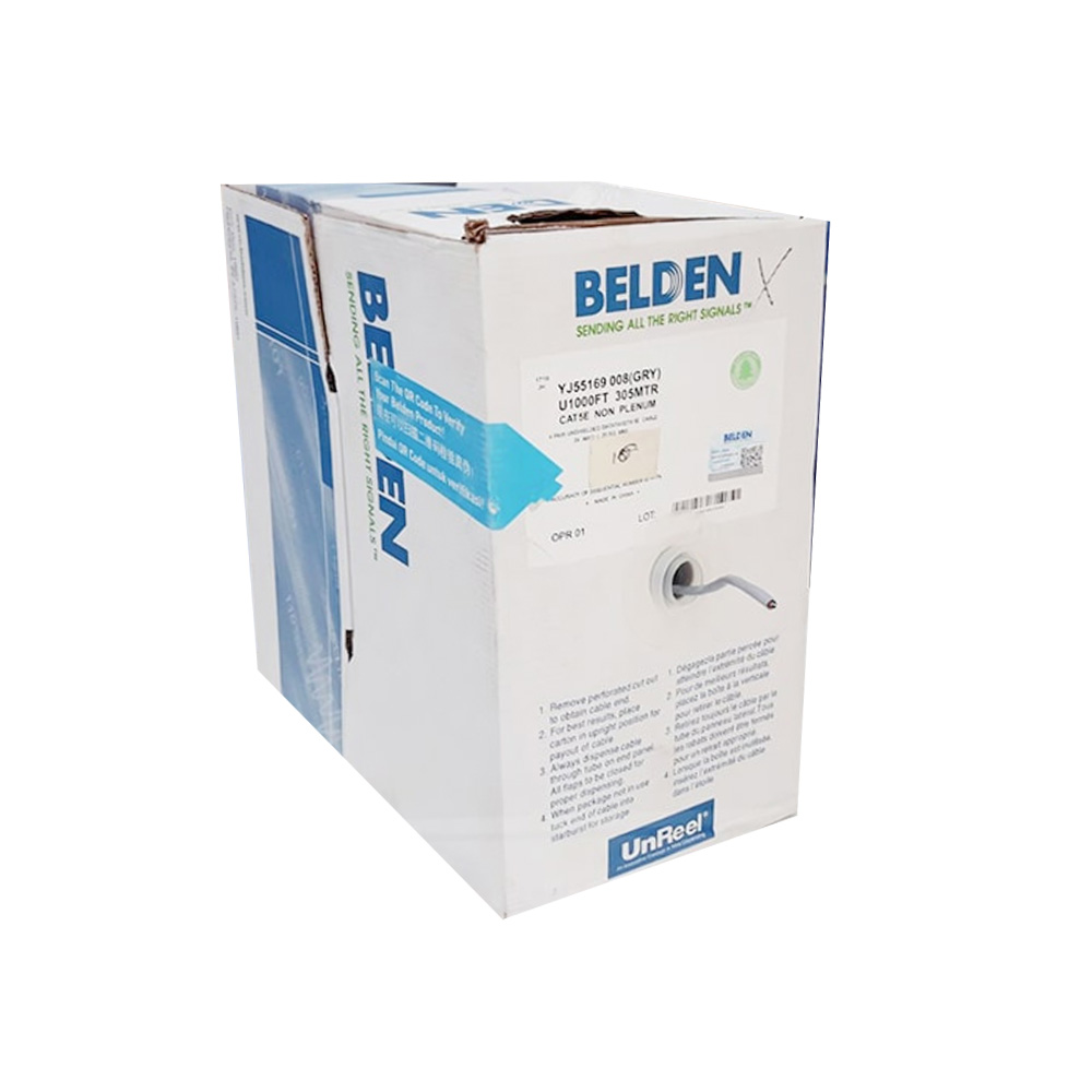 Cáp mạng Belden Cat5e UTP 4 Pair 24 AWG PN YJ55169 008U1000 (1)