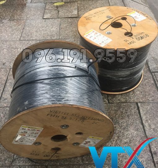 Cáp quang 2Fo bọc chặt - Dây thuê bao quang 2FO