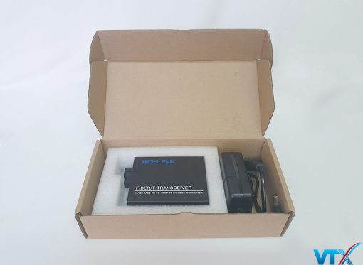 Bộ chuyển đổi quang điện 4 cổng LAN - HO-Link HL-SF-1004