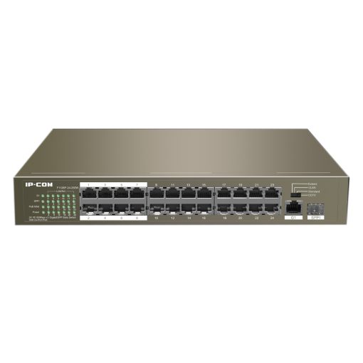 Switch PoE 24 port 10100 IP-Com F1126P-24-250W (1)