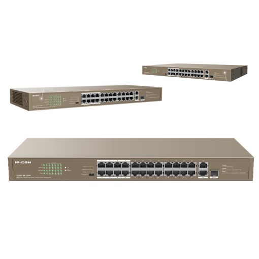 Switch PoE 24 port 10100 IP-Com F1126P-24-250W (5)