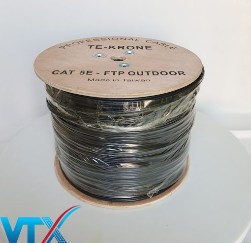 Cáp mạng Cat5e FTP ngoài trời TE-Krone chống nhiễu