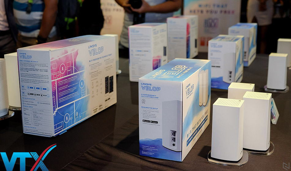 Bộ phát wifi Velop Tri-Band WHW0302-AH 2 Pack