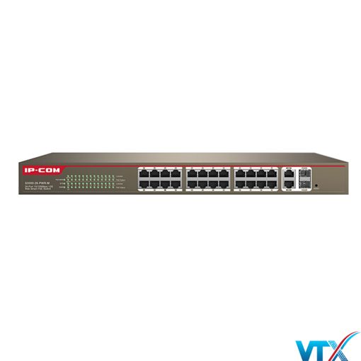 Switch PoE 24 port 10100 IP-COM PN S3300-26-PWR-M (2)