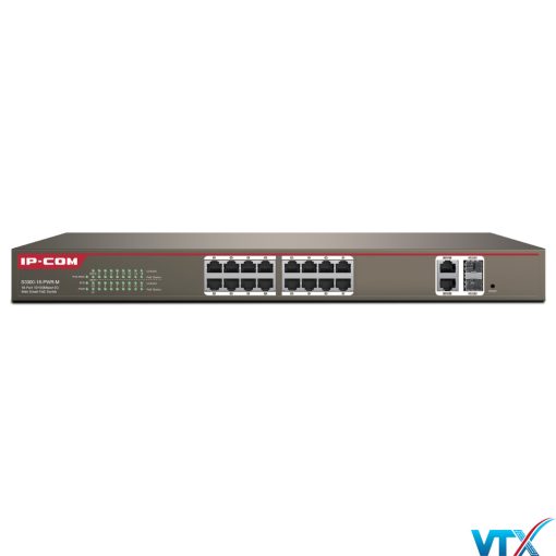 Switch PoE IP-COM 16 port RJ45 + 2 port TX RJ45 + 2 SFP S3300-18-PWR-M (2)