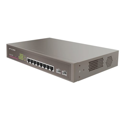 Switch PoE IP-COM G3210P 8 port Giga + 2 port SFP (3)