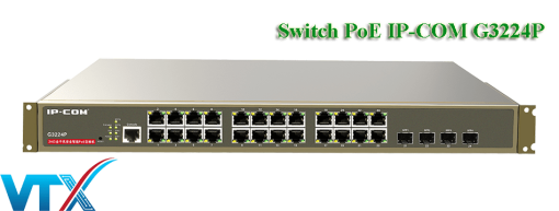 Switch PoE IP-COM G3224P