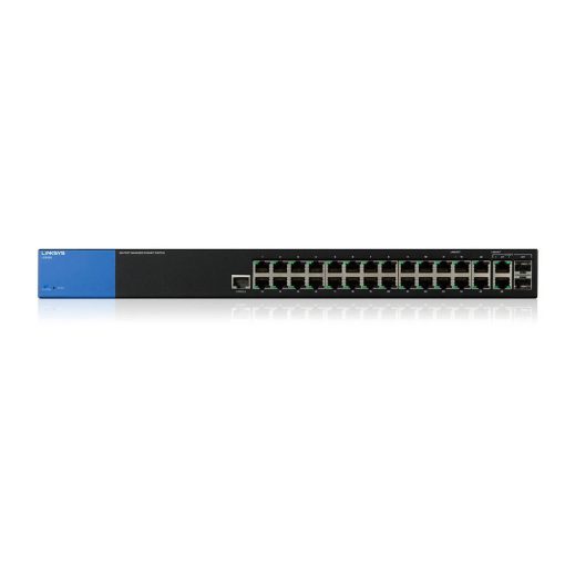 Switch PoE+ Linksys LGS528P 26-port PoE+ (192W) + 2 RJ452 SFP Combo (2)