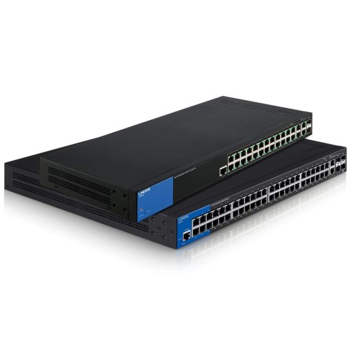 Switch PoE+ Linksys LGS528P 26-port PoE+ (192W) + 2 RJ452 SFP Combo (4)