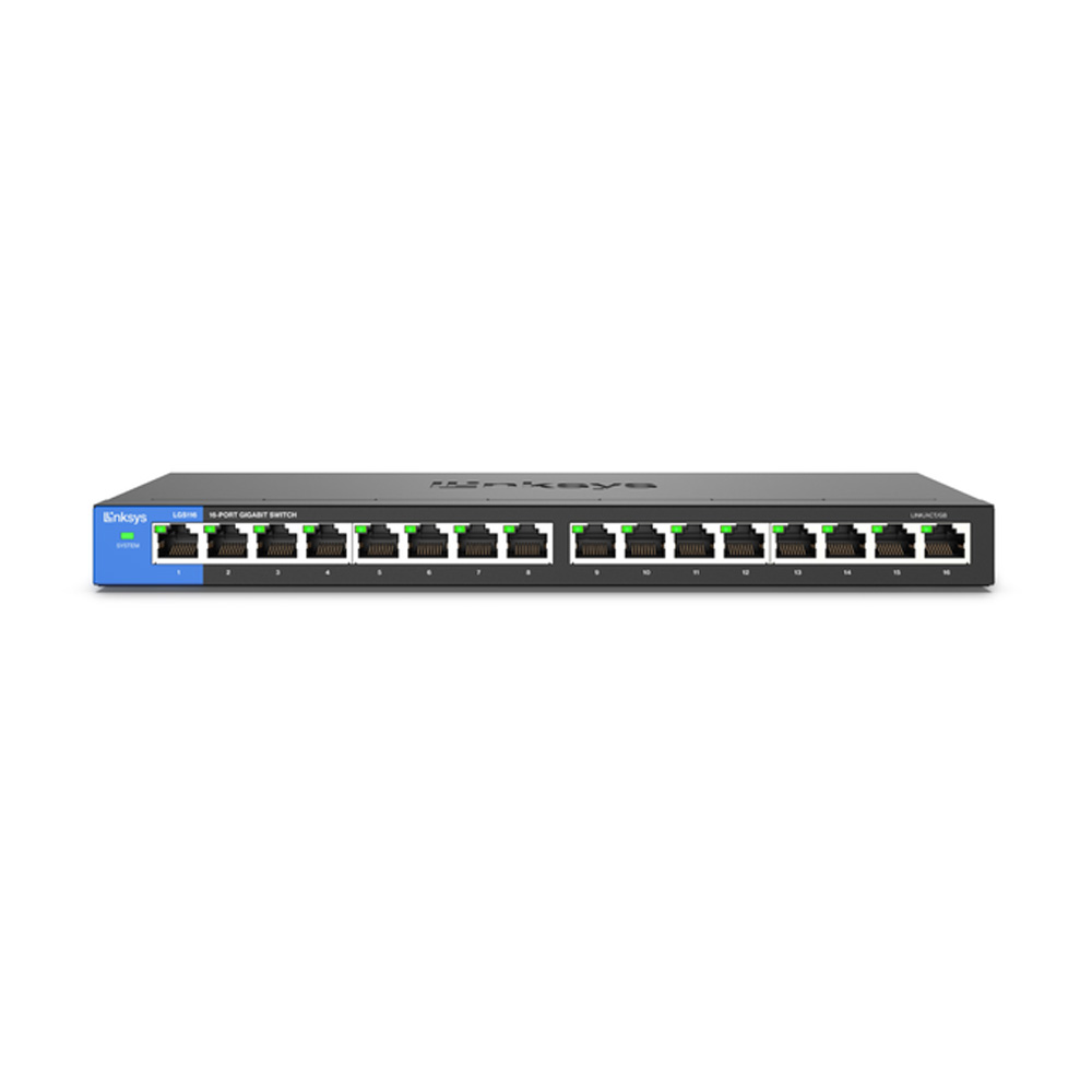 Switch chia mạng Linksys 16 port Gigabit LGS116 (2)