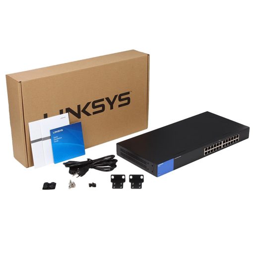 Switch chia mạng Linksys 24 port Gigabit LGS124 (5)