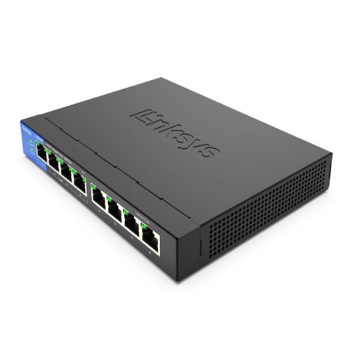 Switch chia mạng Linksys 4 port PoE + 4 port Gigabit LGS108P (5)