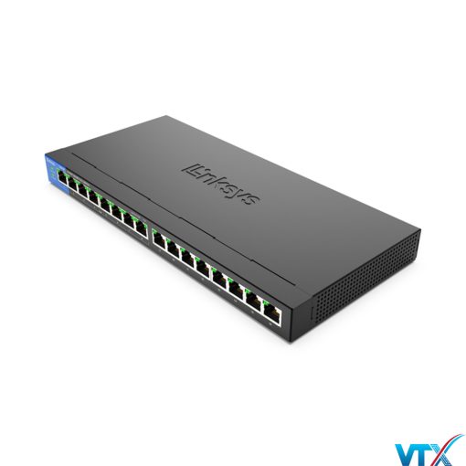 Switch chia mạng PoE Linksys 16 port Gigabit LGS116P (4)