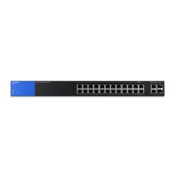 Switch chia mạng PoE Linksys 24 port + 2 RJ452 SFP Combo LGS326P (4)