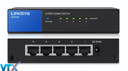 Switch chia mạng Linksys LGS105