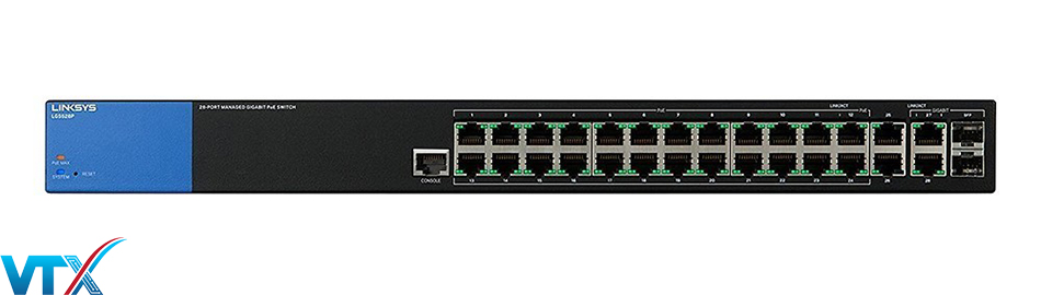 Switch PoE Linksys LGS528P
