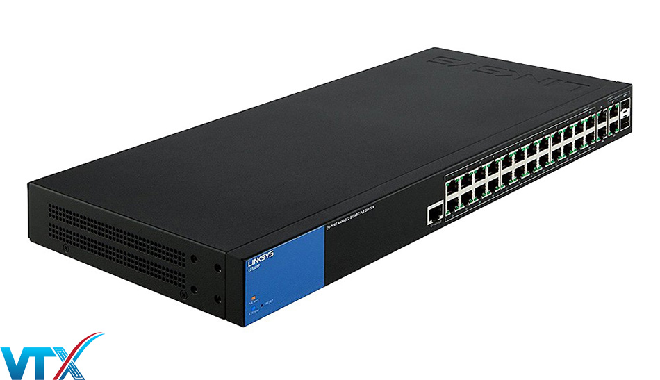 Switch PoE Linksys LGS528P
