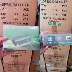 Bộ chia HDMI Splitter 1 ra 2 SOFLY cao cấp