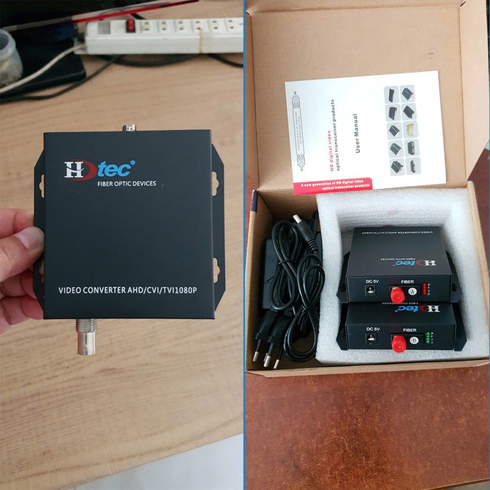 Bộ chuyển đổi Video sang quang HDTec + 1 cổng BNC 1080P (4)