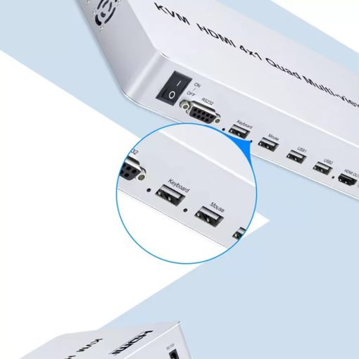 Bộ gộp HDMI SOFLY KVM HDM 4x1 Quad Multi-viewer (3)