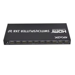 Bộ gộp chia HDMI Splitter 2x8 2 vào 8 ra (4)
