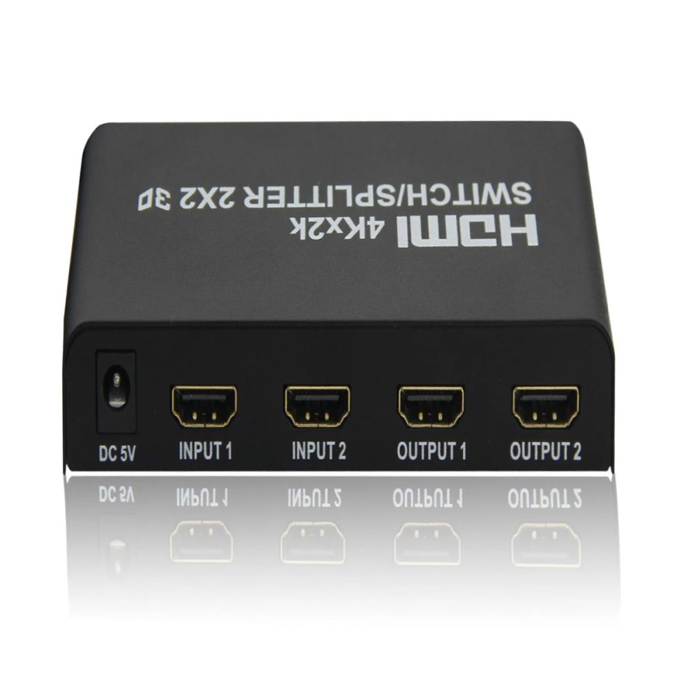 Bộ gộp chia HDMI Switch Splitter 2 vào 2 ra (1)