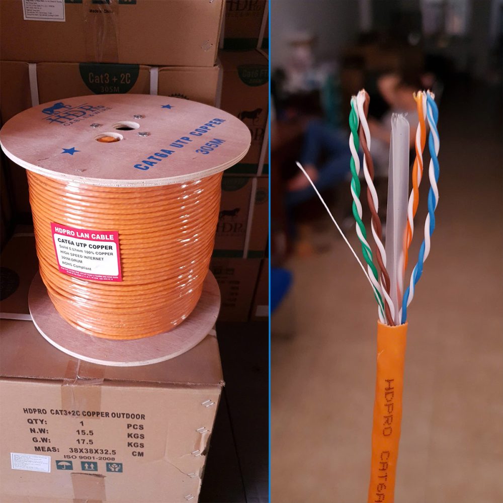 Cáp mạng HDPRO CAT6A UTP COPPER (1)