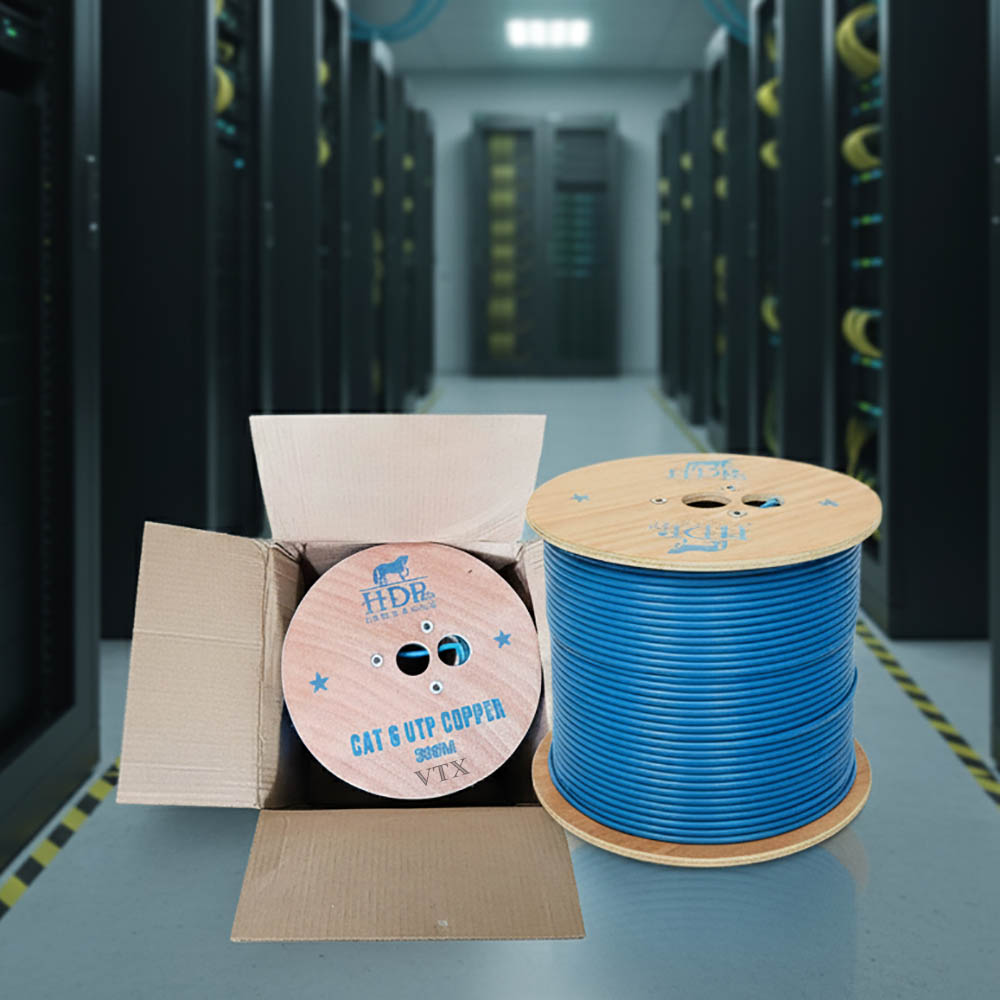 Cáp mạng HDPRO Cat6 UTP Đồng nguyên chất