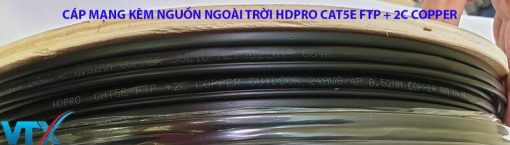 Thông số in Cáp mạng ngoài trời HDPRO Cat5e FTP + 2C OUTDOOR
