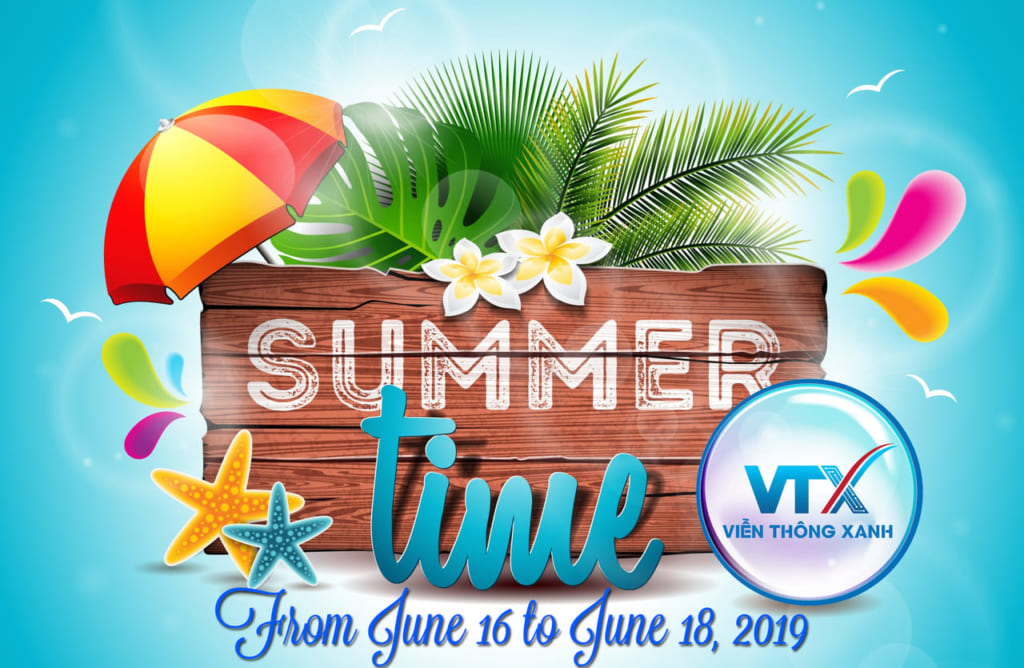 VTX Thông báo nghỉ du lịch hè 2019