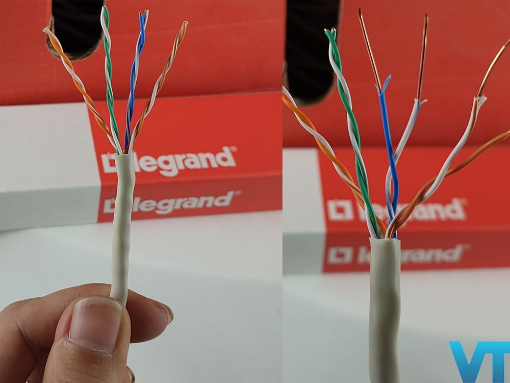 Cáp mạng Legrand Cat5e UTP LSZH 500m PN|032850