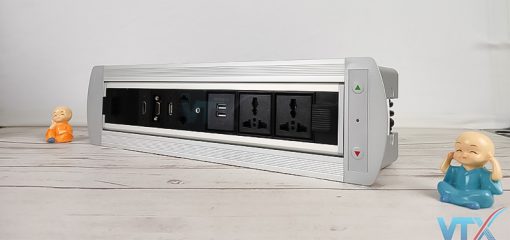 Ổ cắm điện âm bàn Tenko TK-HX7-1