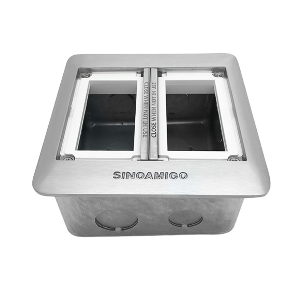 Ổ cắm điện âm sàn Sino Amigo SFP-2L
