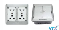 Ổ cắm điện âm sàn Sino Amigo SFP-2L