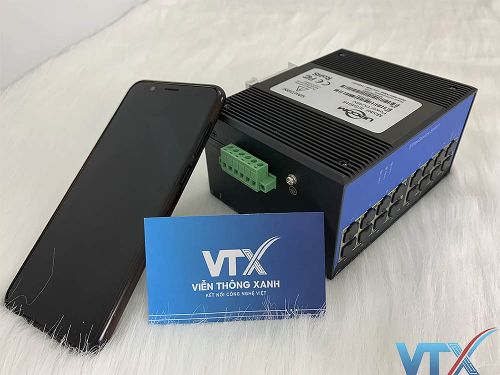 Bộ Chuyển Mạch Switch Công Nghiệp 16Port 10_100M Base-T IES4016