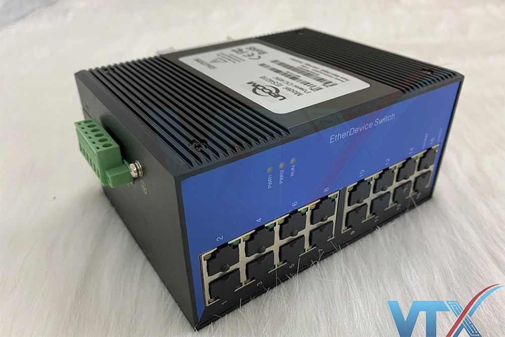 Bộ Chuyển Mạch Switch Công Nghiệp 16Port 10_100M Base-T IES4016