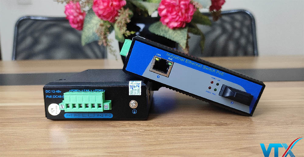 Converter PoE Công Nghiệp Upcom PIMC201