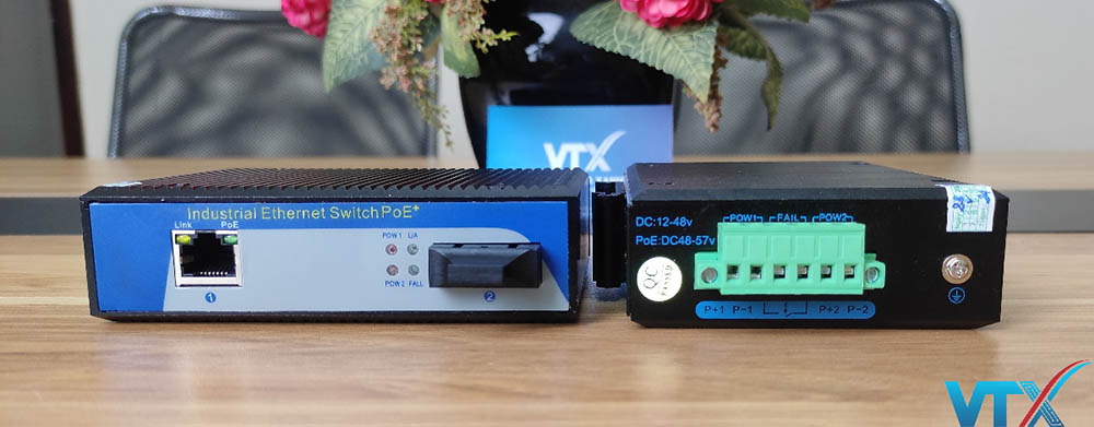 Converter PoE Công Nghiệp Upcom PIMC201