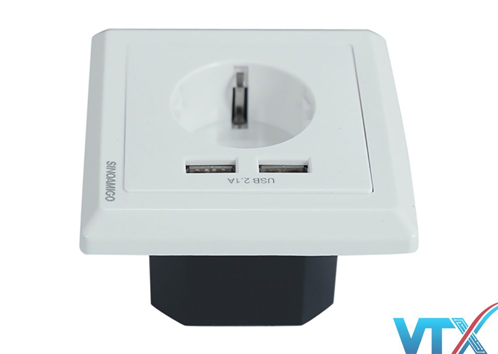 Ổ cắm điện Sino Amigo SW-1EUA