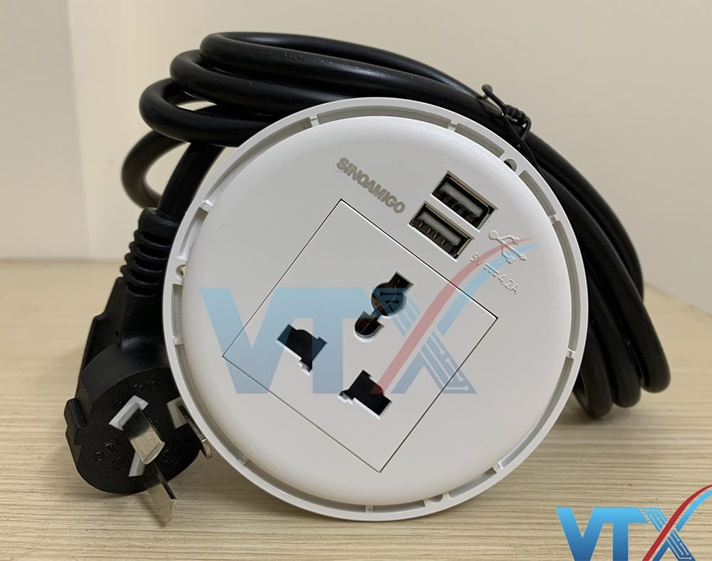 Ổ cắm âm bàn Sino Amigo STS-R90